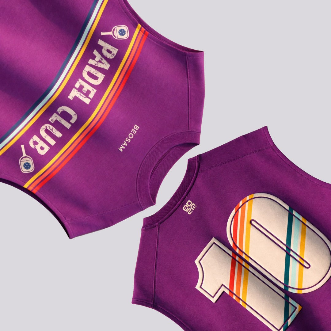 Padel Club '10' Tank – Royal Plum