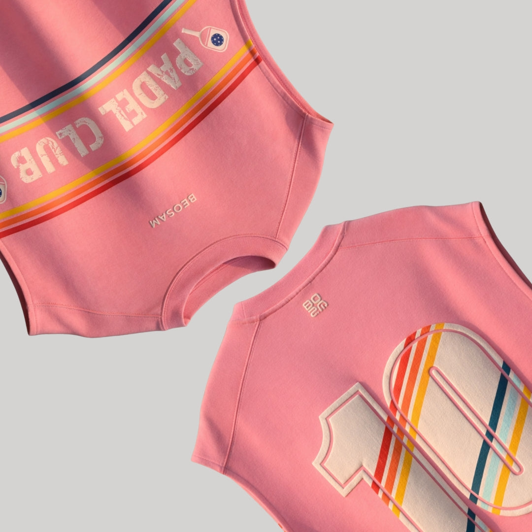 Padel Club '10' Tank – Candy Pink