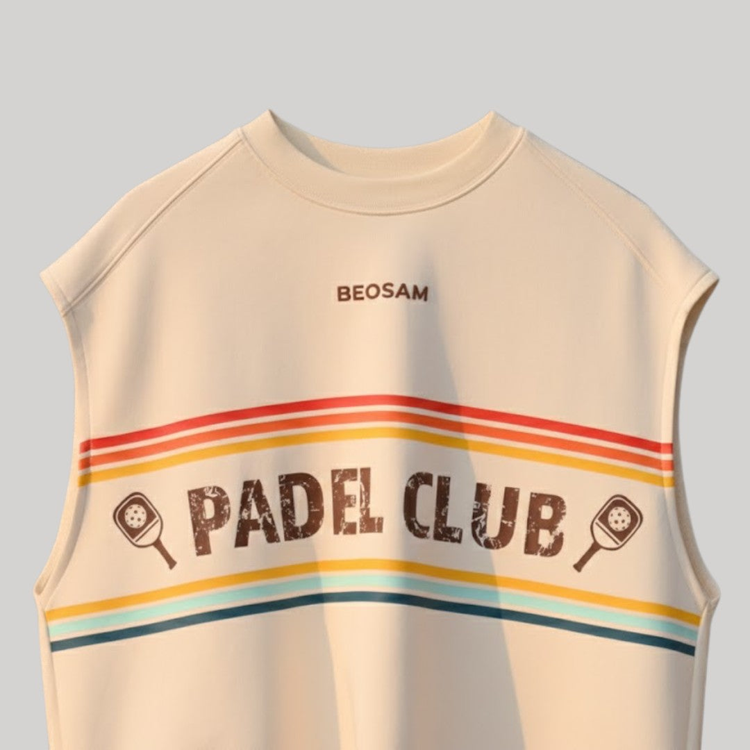Padel Club '10' Tank – Sandstorm Beige
