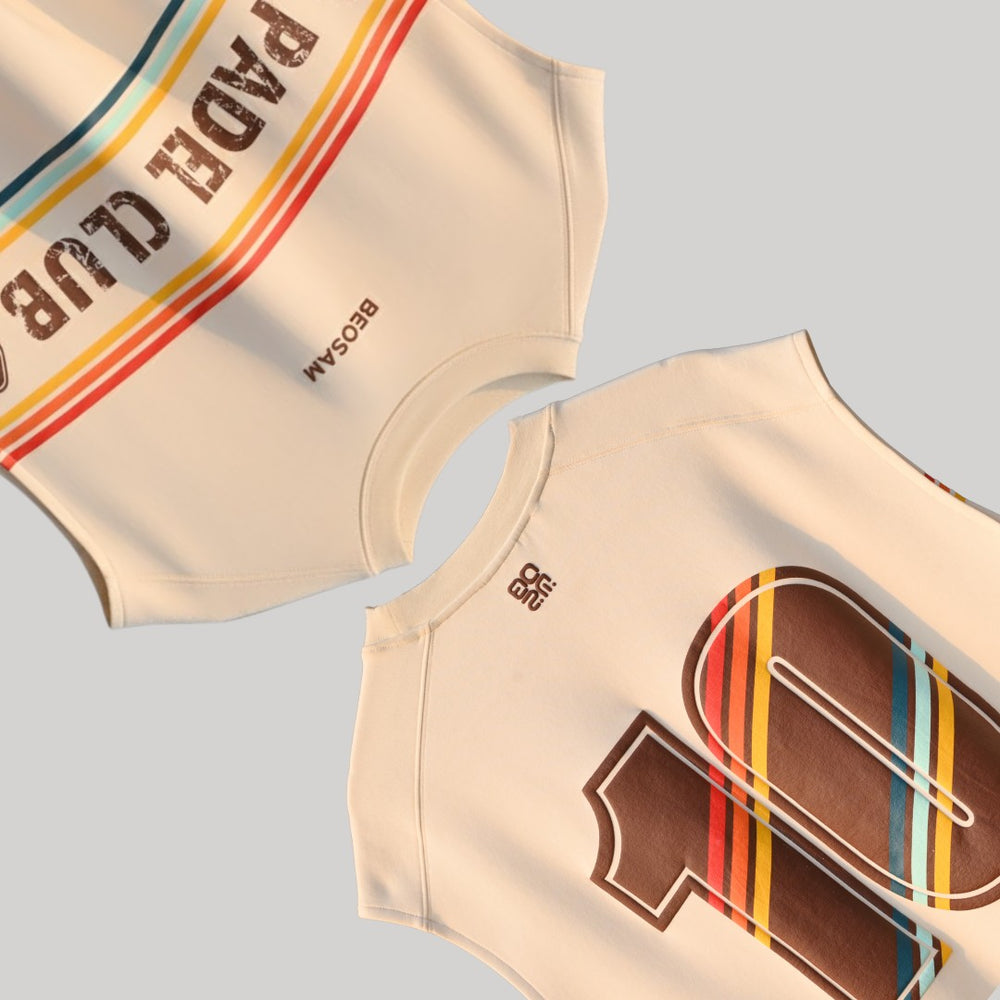 Padel Club '10' Tank – Sandstorm Beige