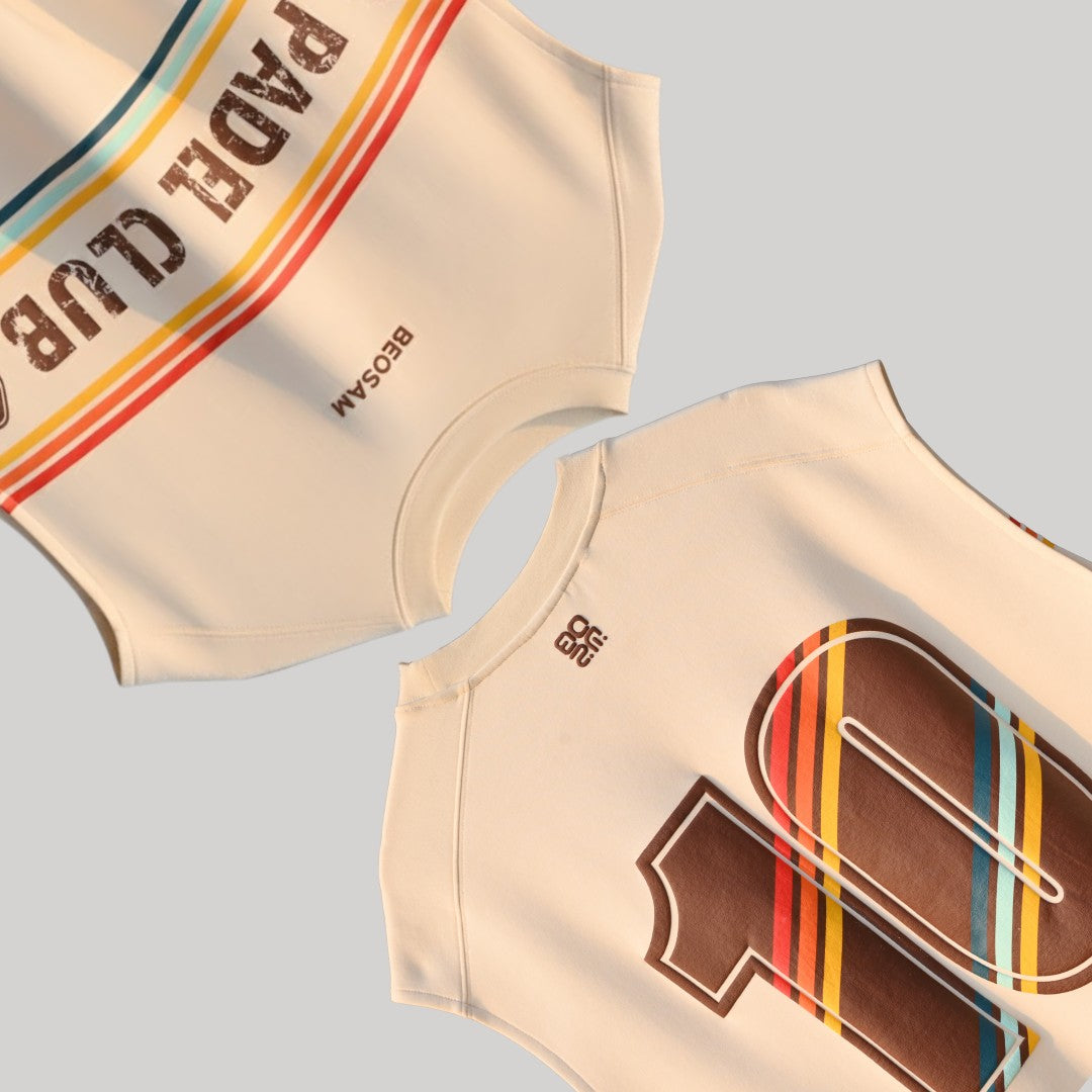Padel Club '10' Tank – Sandstorm Beige