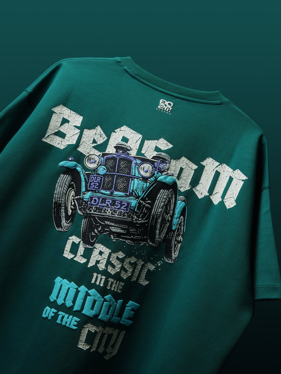 Modern Vintage Tee – Deep Pine