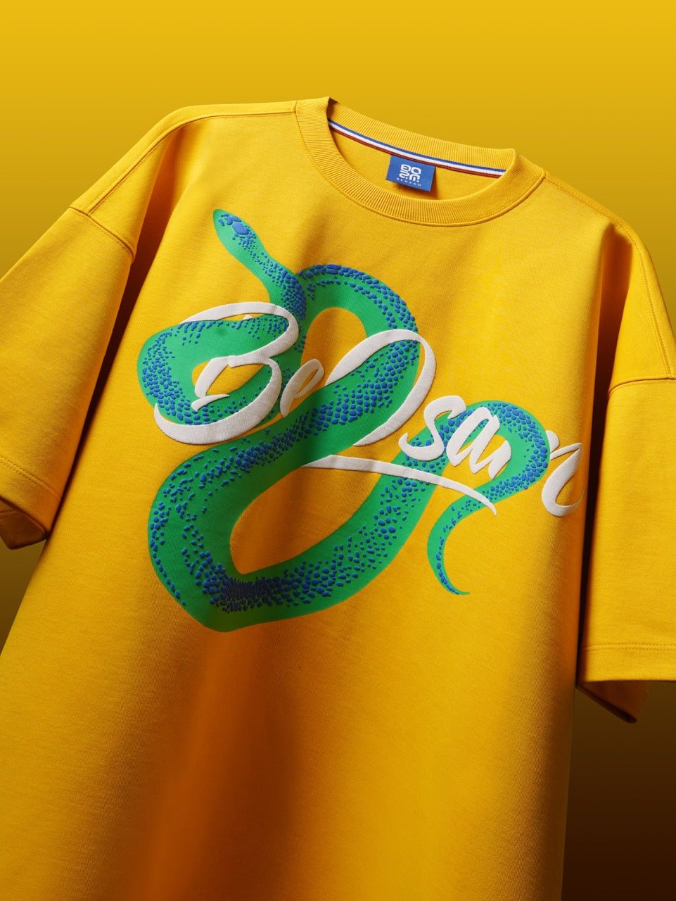 Hiss & Twist Tee - Gold Fusion