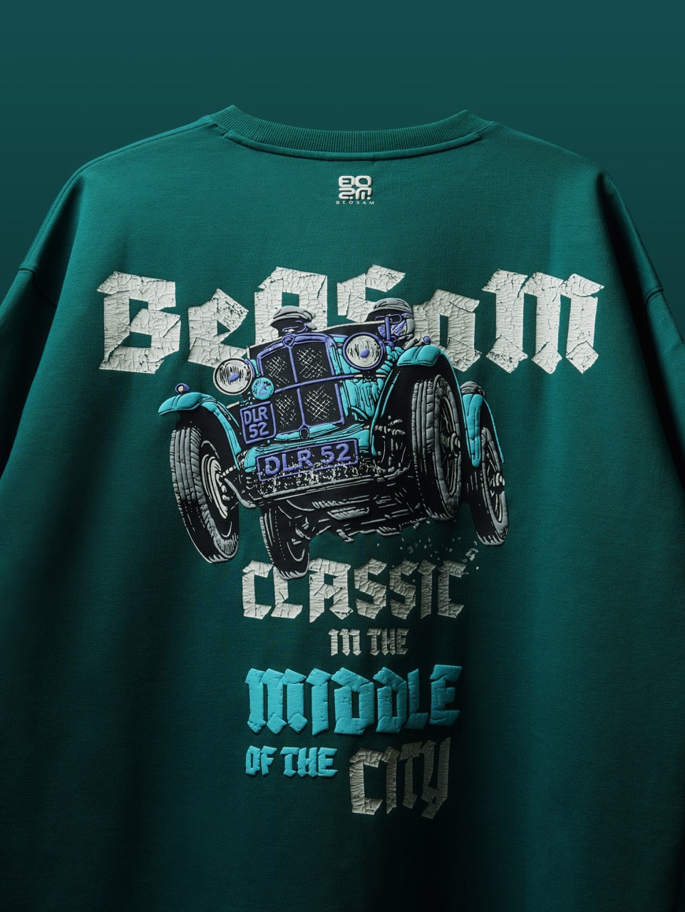 Modern Vintage Tee – Deep Pine