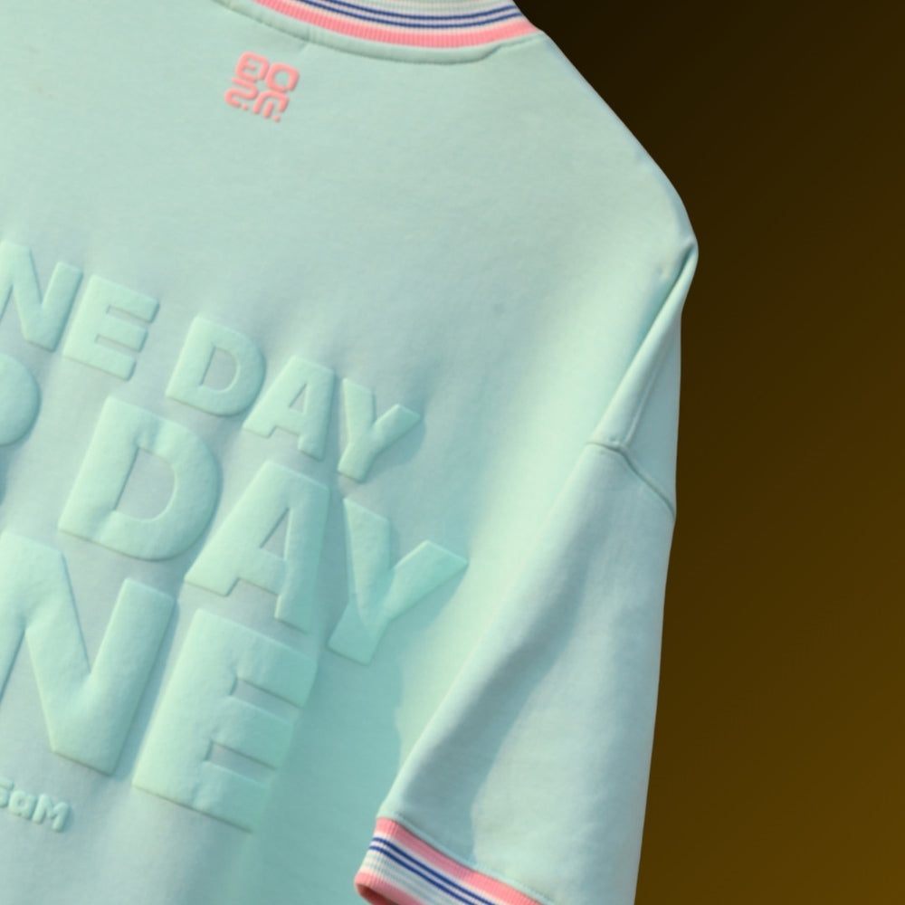 Day One Tee – Mint Coral