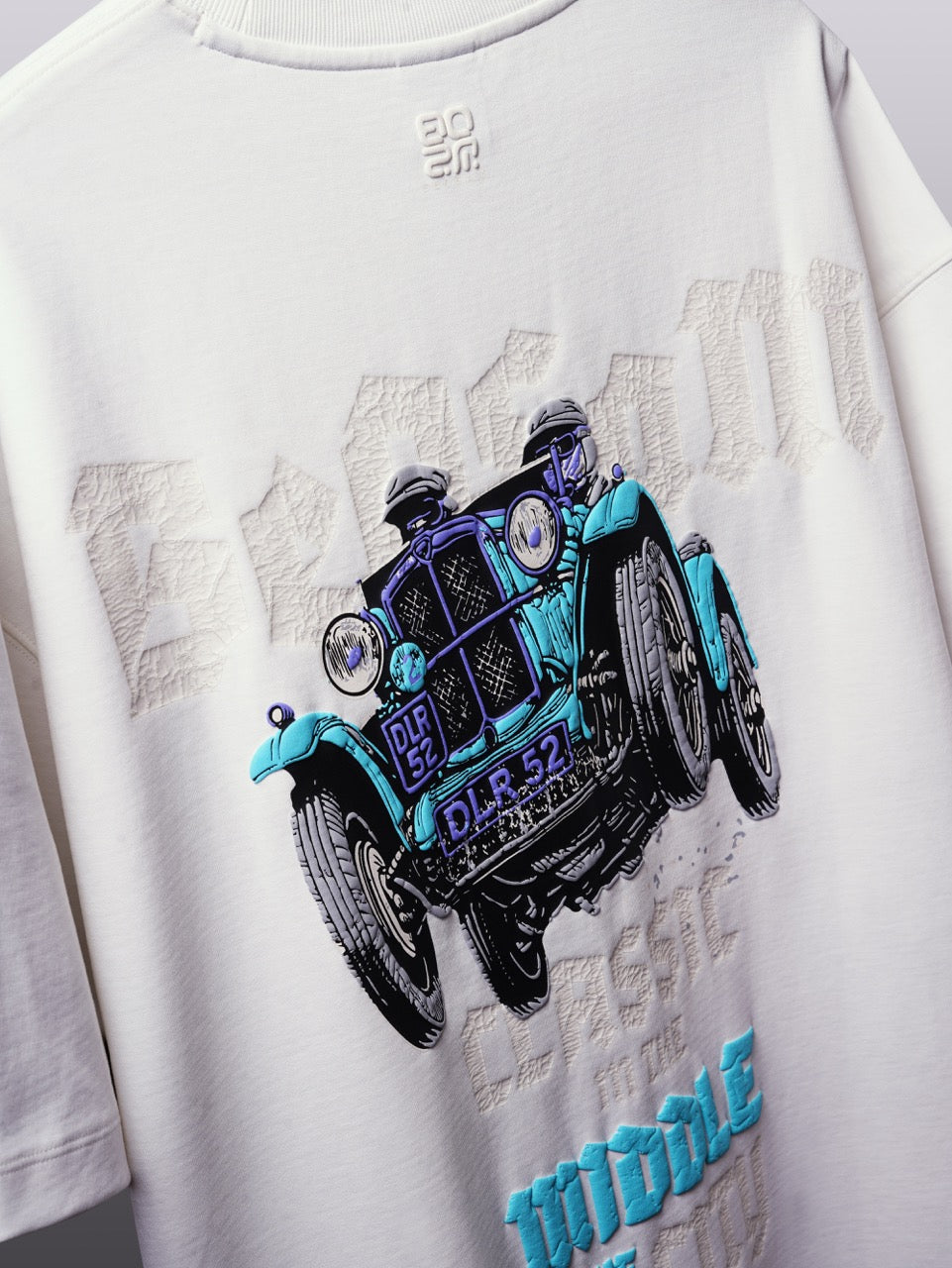 Modern Vintage Tee – Pearl White