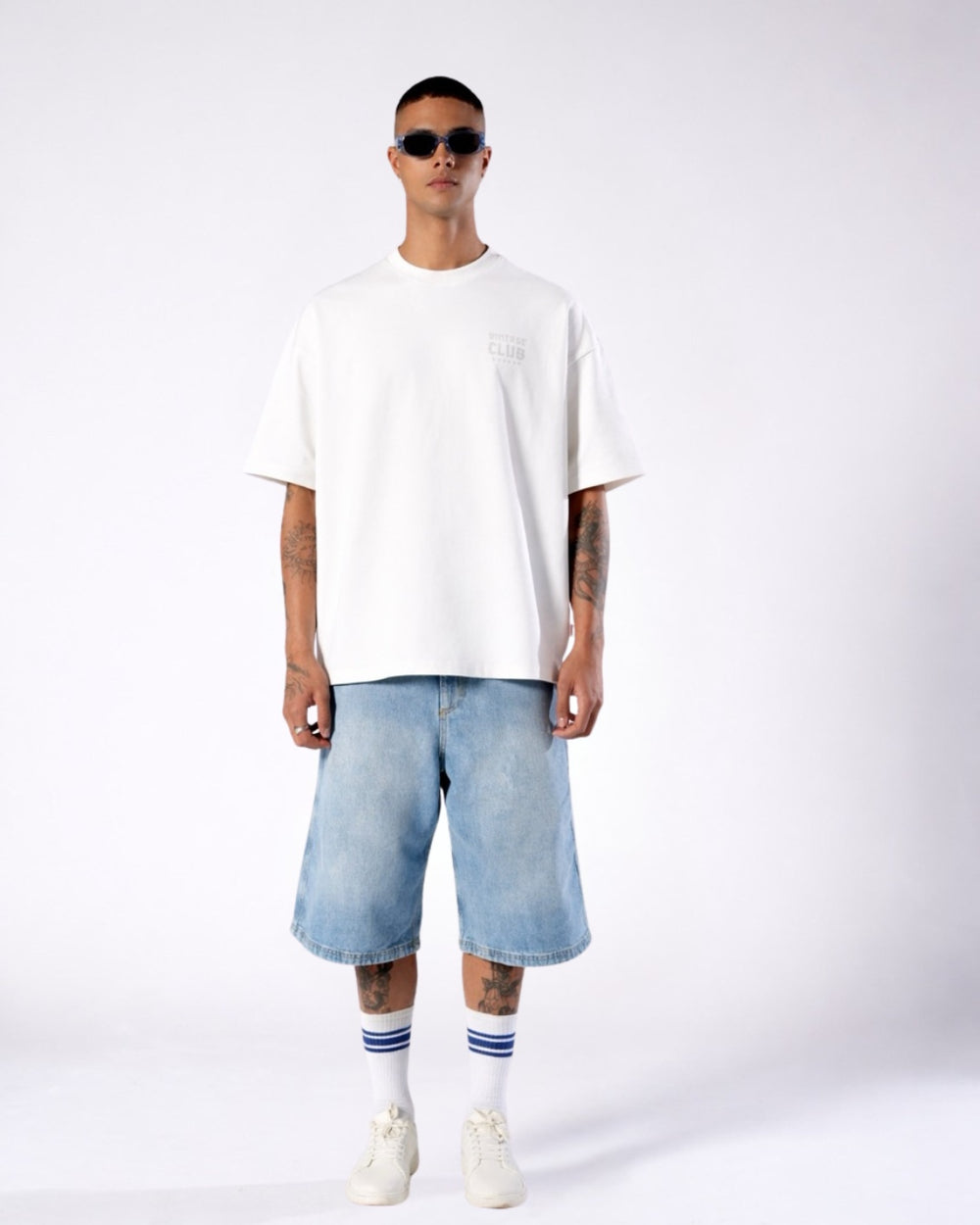 Modern Vintage Tee – Pearl White