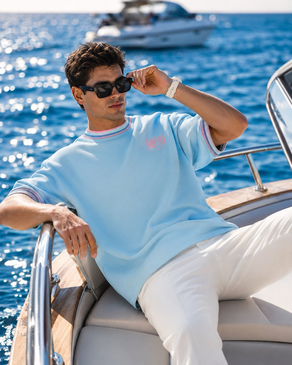 Day One Tee – Mint Coral