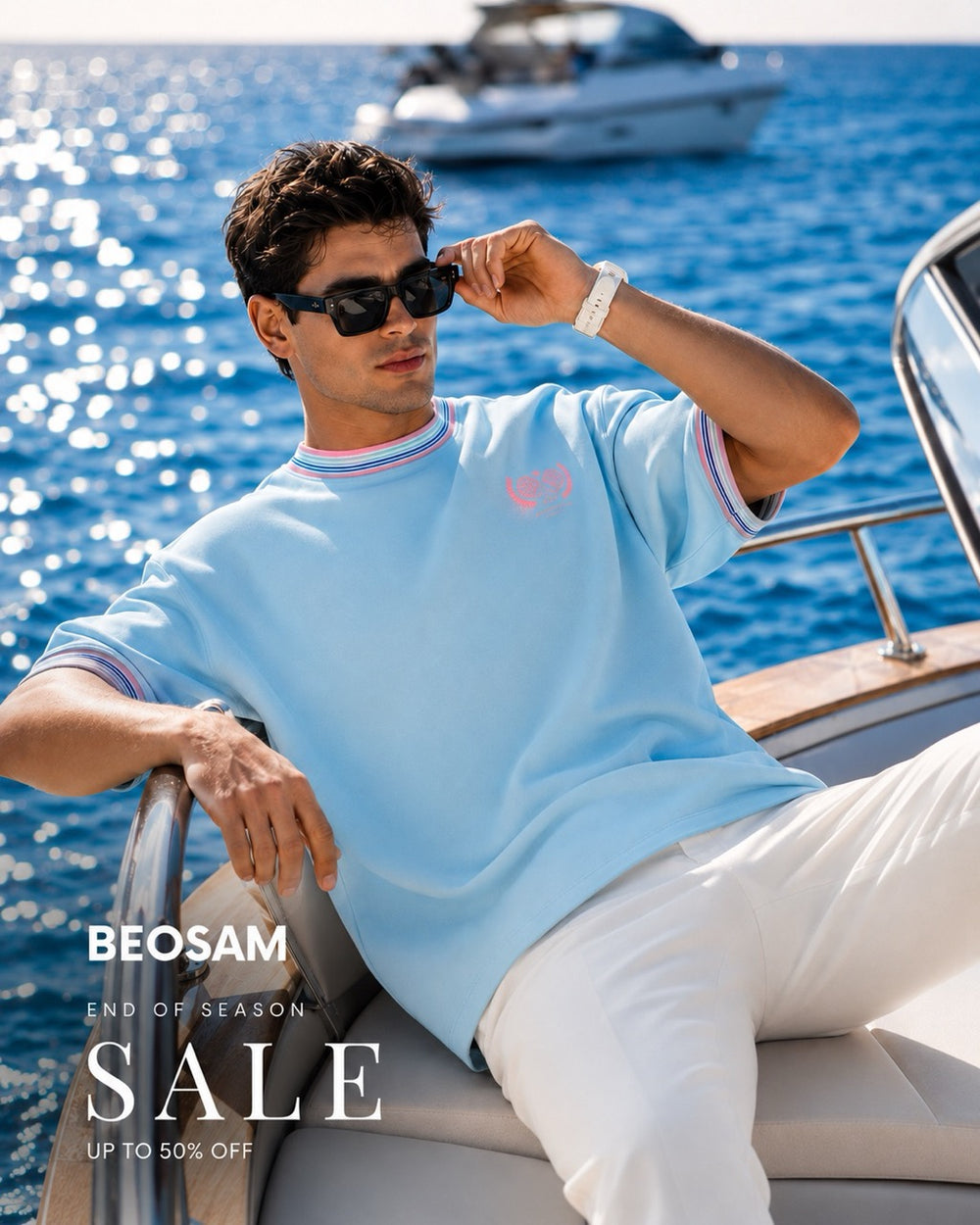 Day One Tee – Mint Coral