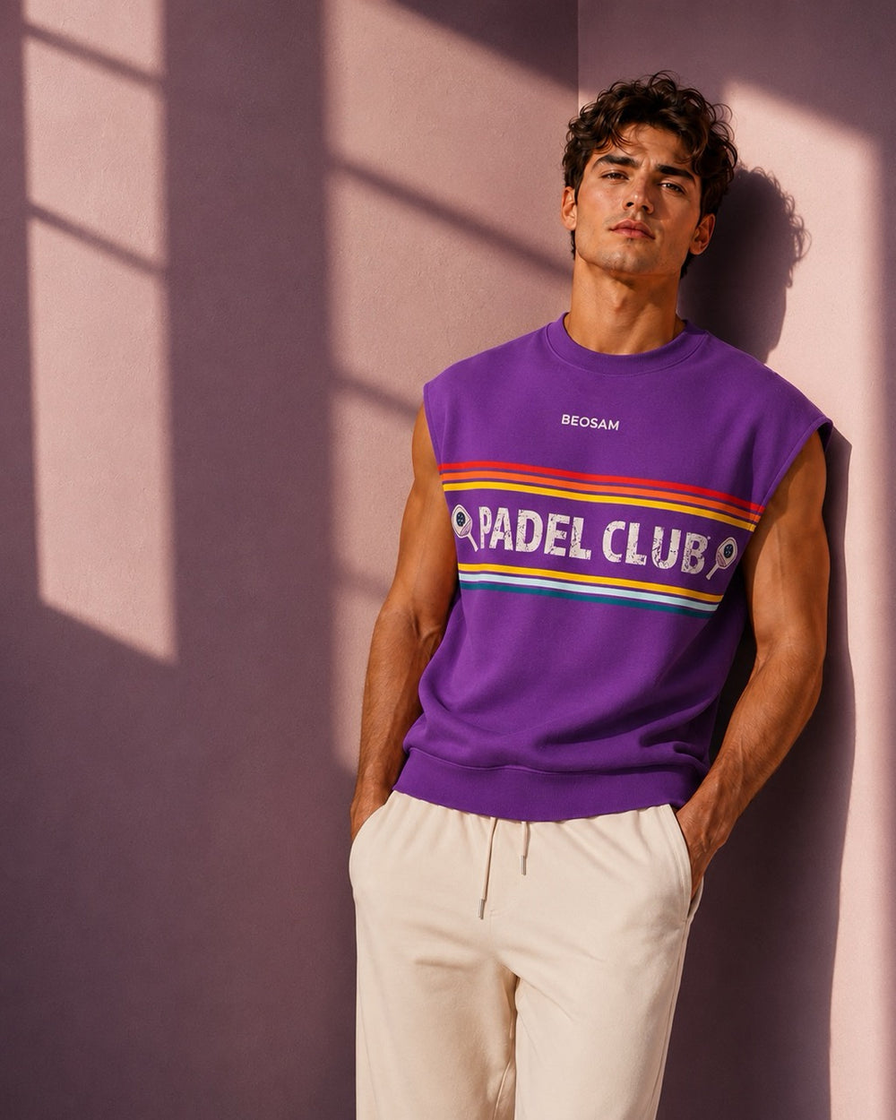 Padel Club '10' Tank – Royal Plum