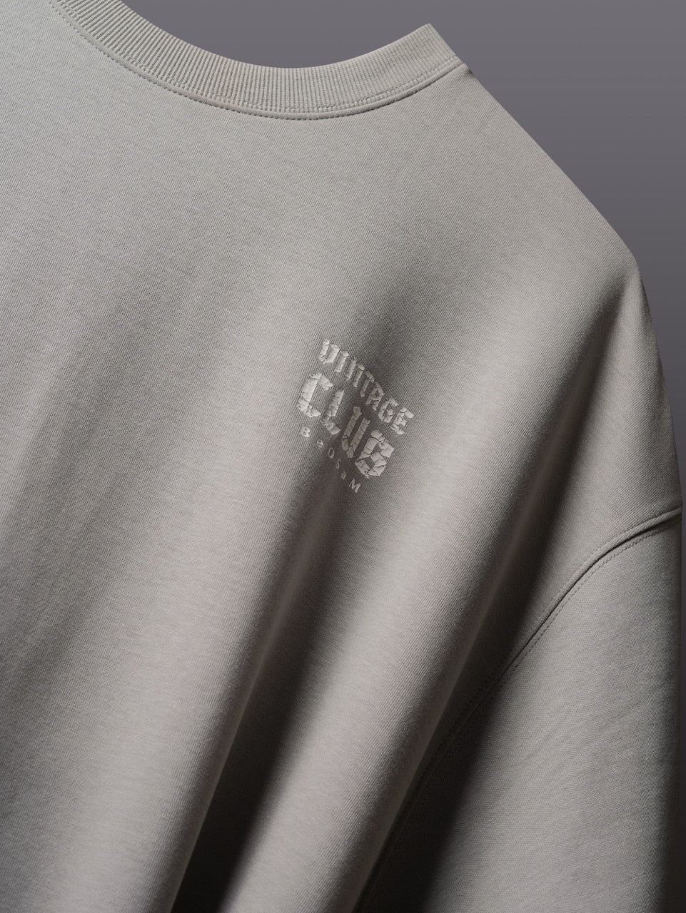 Modern Vintage Tee – Ash Grey