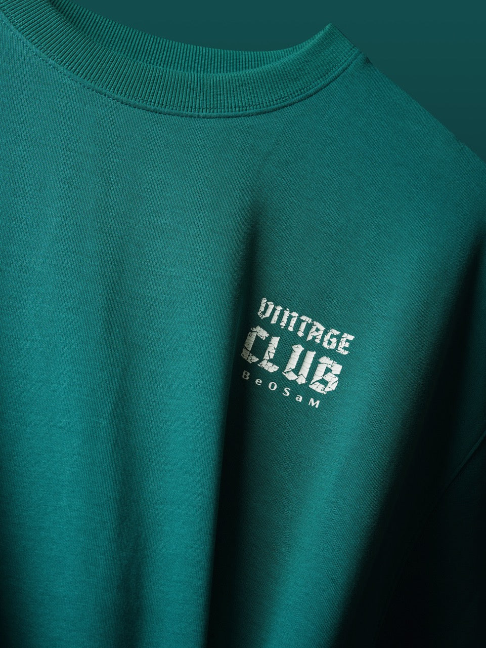 Modern Vintage Tee – Deep Pine