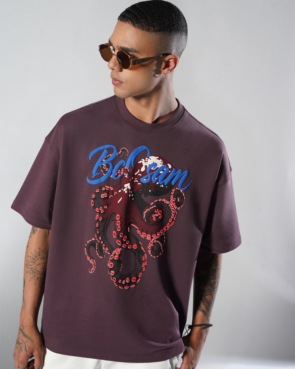 Octopus Elite Tee – Wine