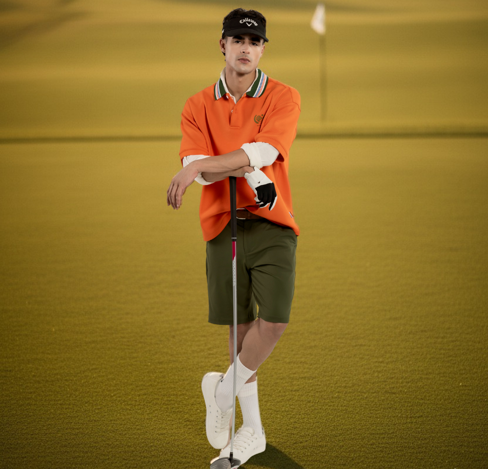 Day One Polo –  Cosmic Orange