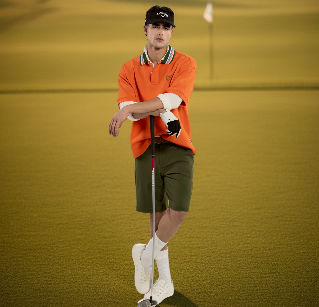 Day One Polo –  Cosmic Orange