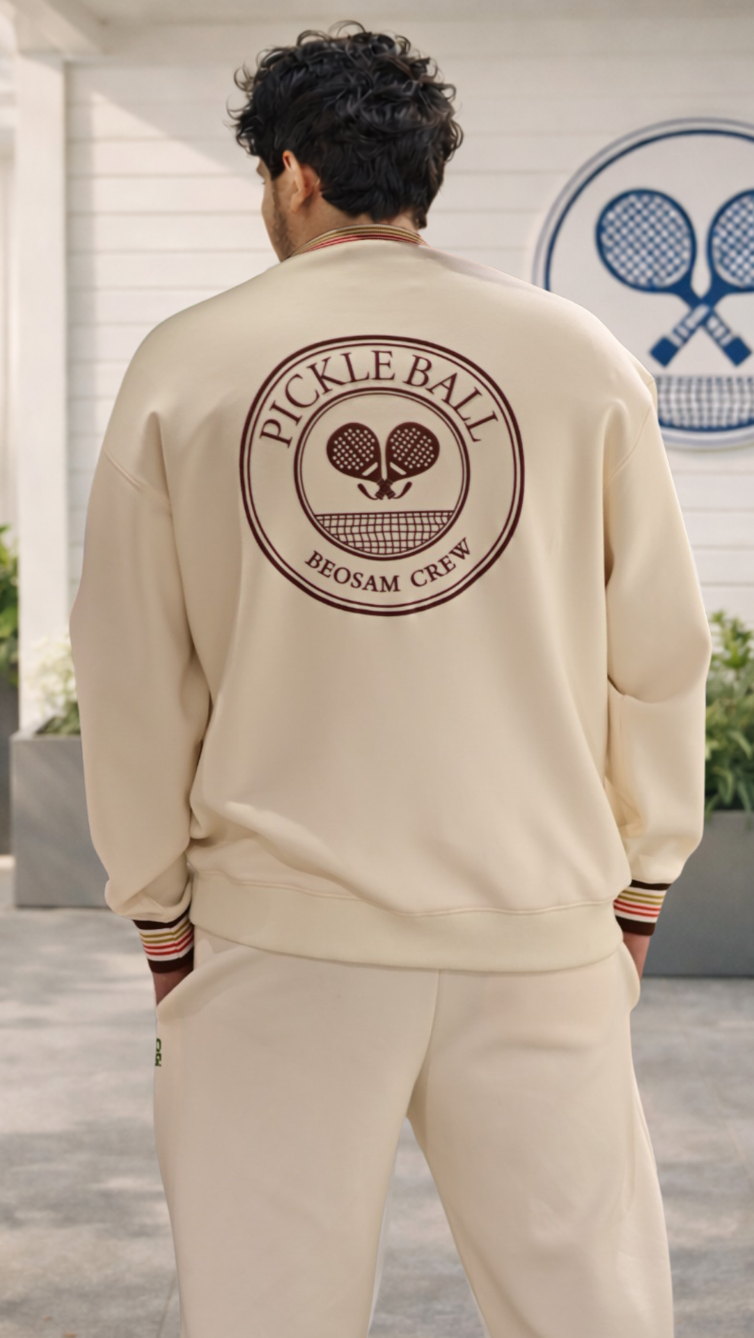 PickleBall Crew – Sandstorm Beige