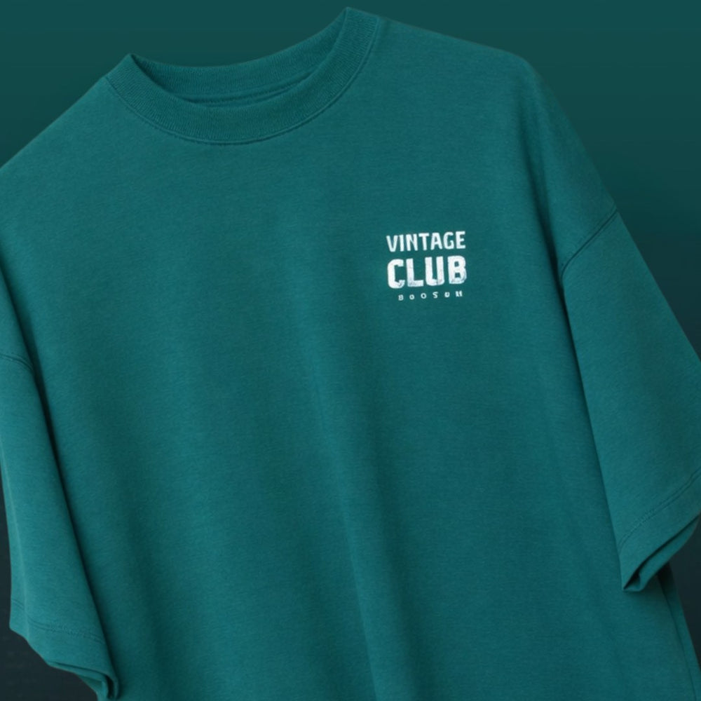 Modern Vintage Tee – Deep Pine