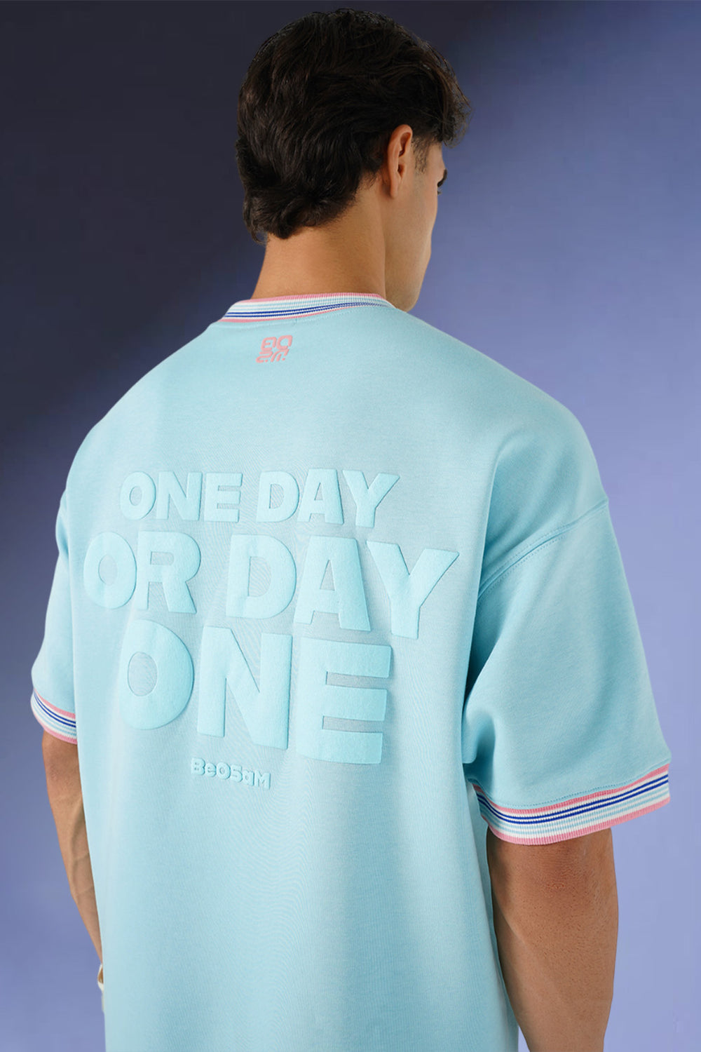 Day One Tee – Mint Coral