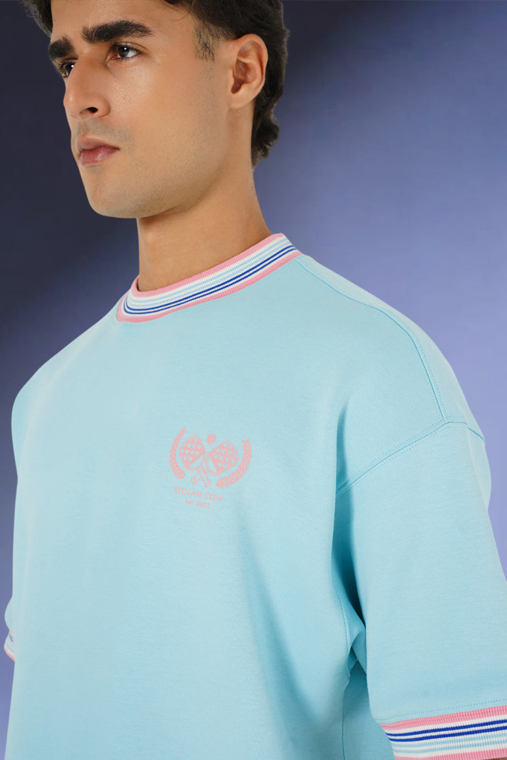 Day One Tee – Mint Coral