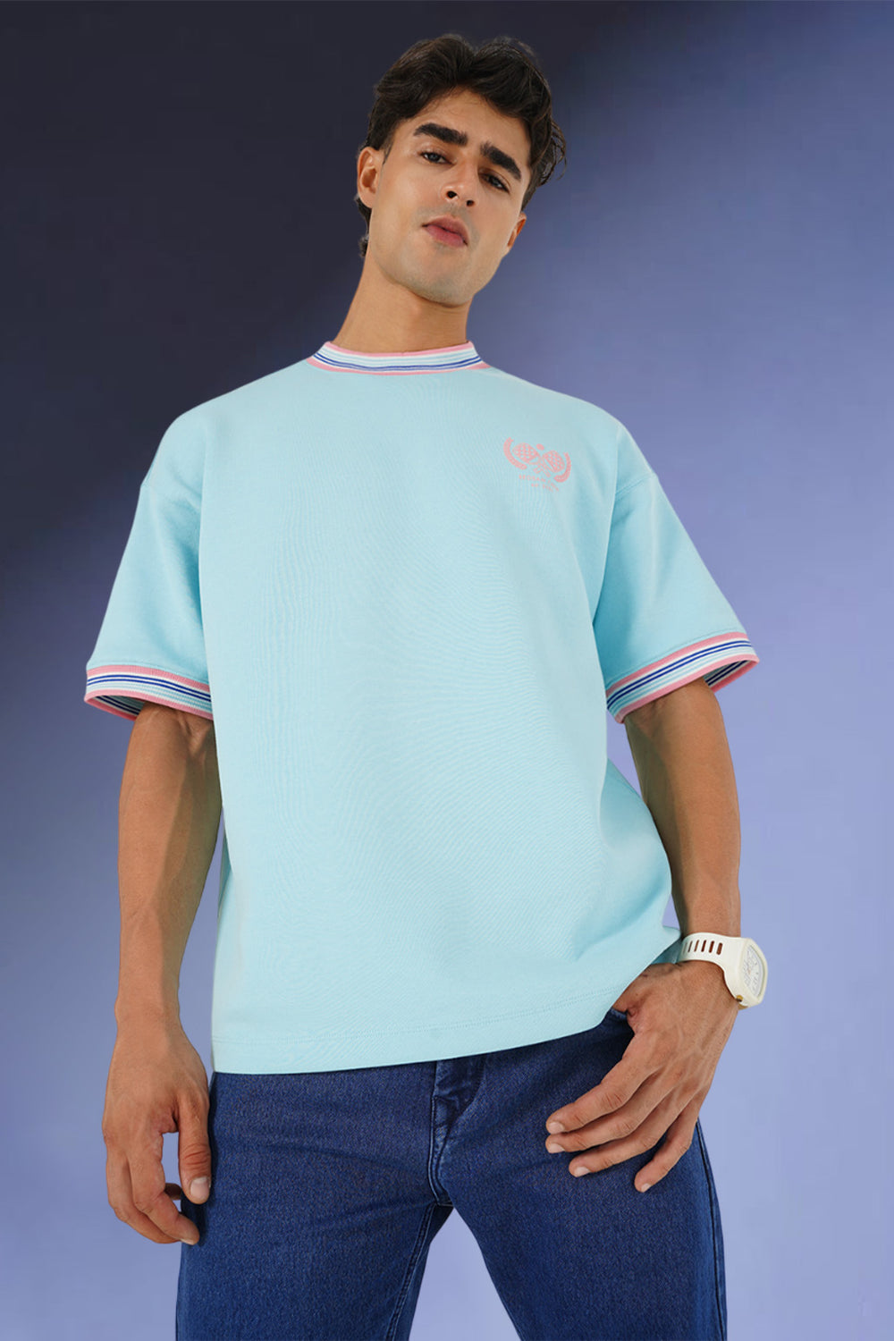 Day One Tee – Mint Coral