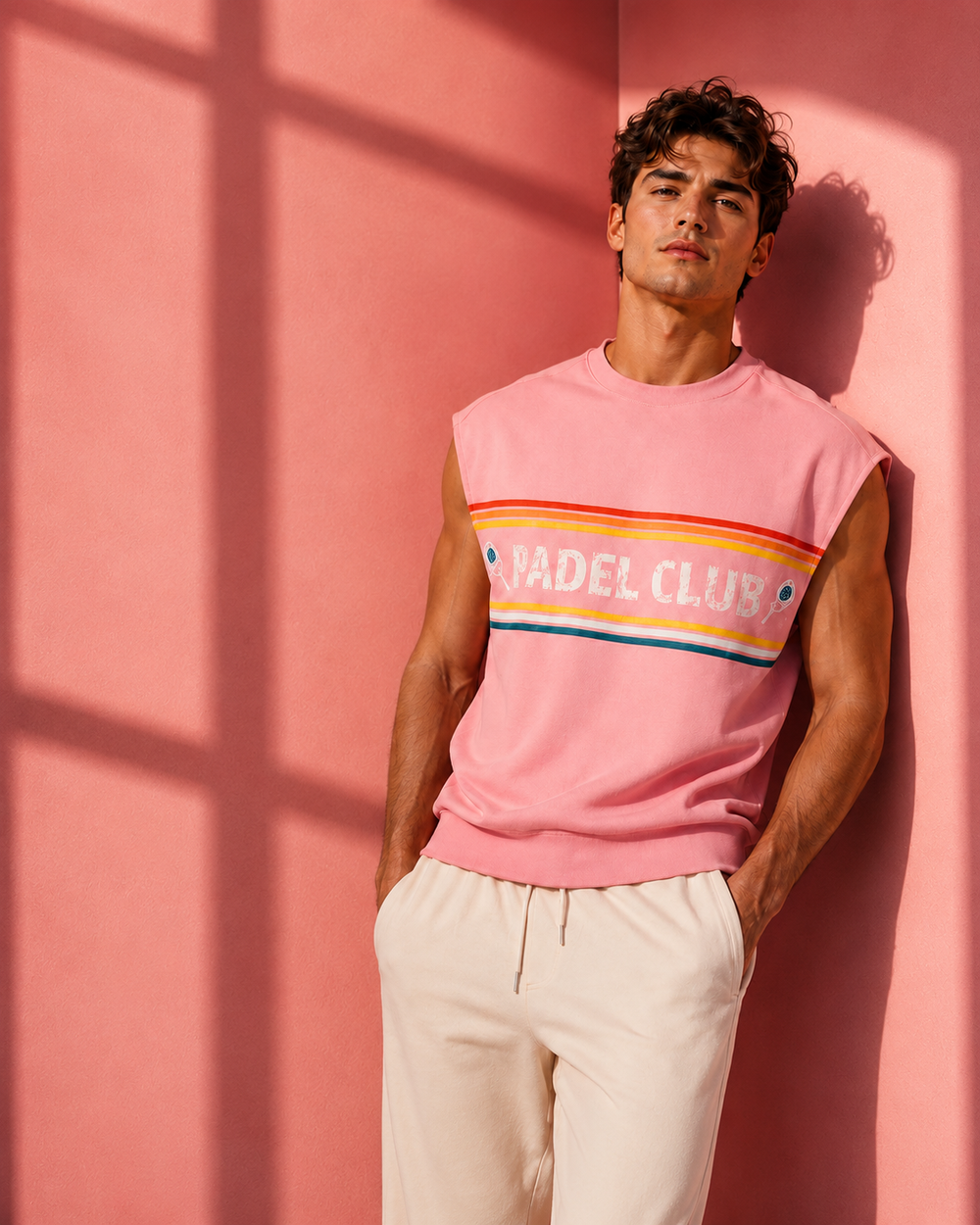 Padel Club '10' Tank – Candy Pink