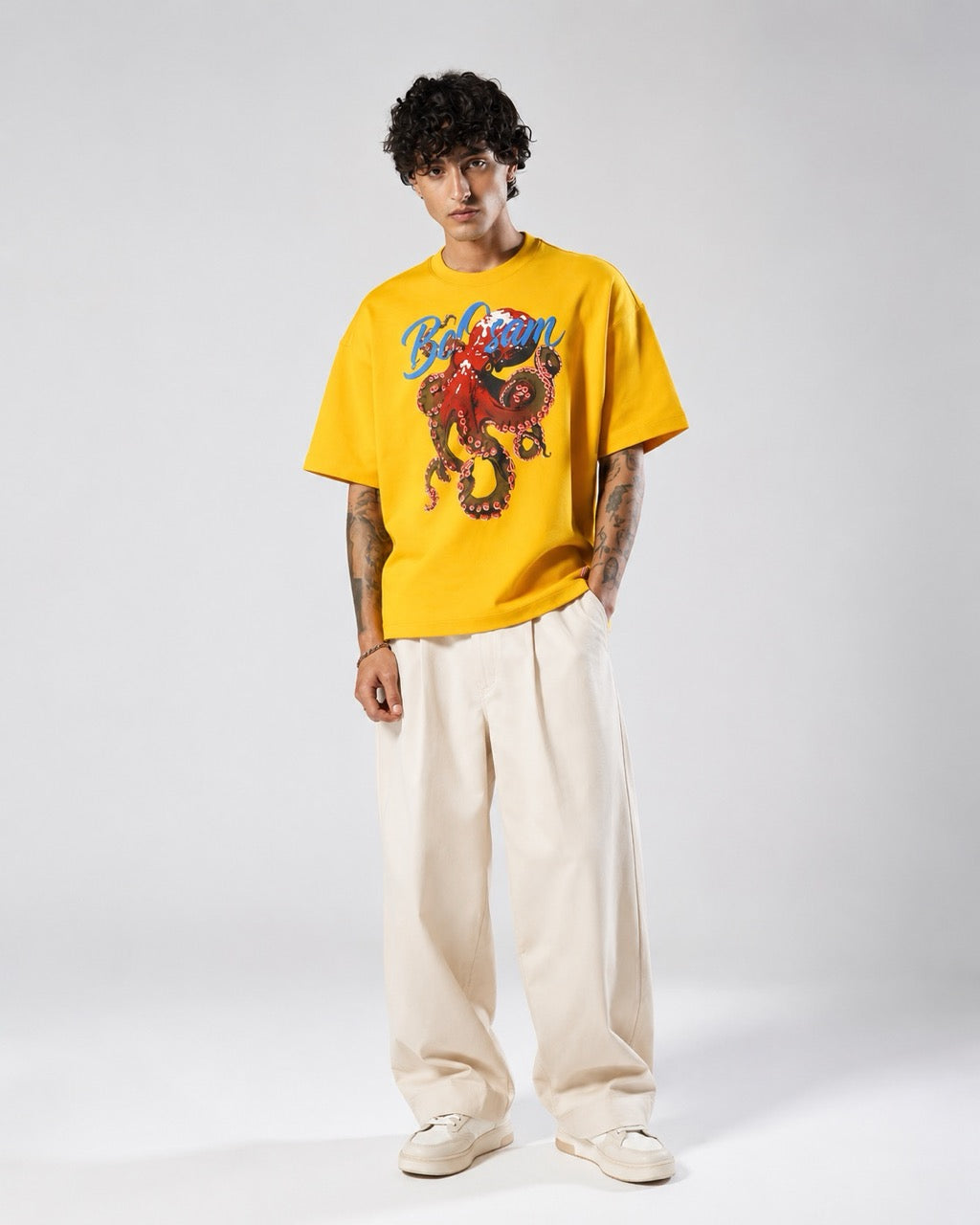 Octopus Elite Tee – Gold Fusion