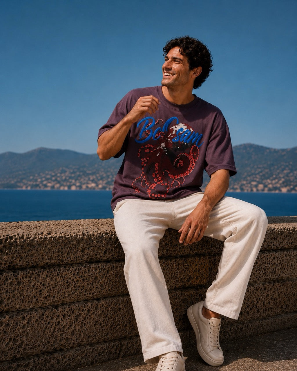 Octopus Elite Tee – Wine