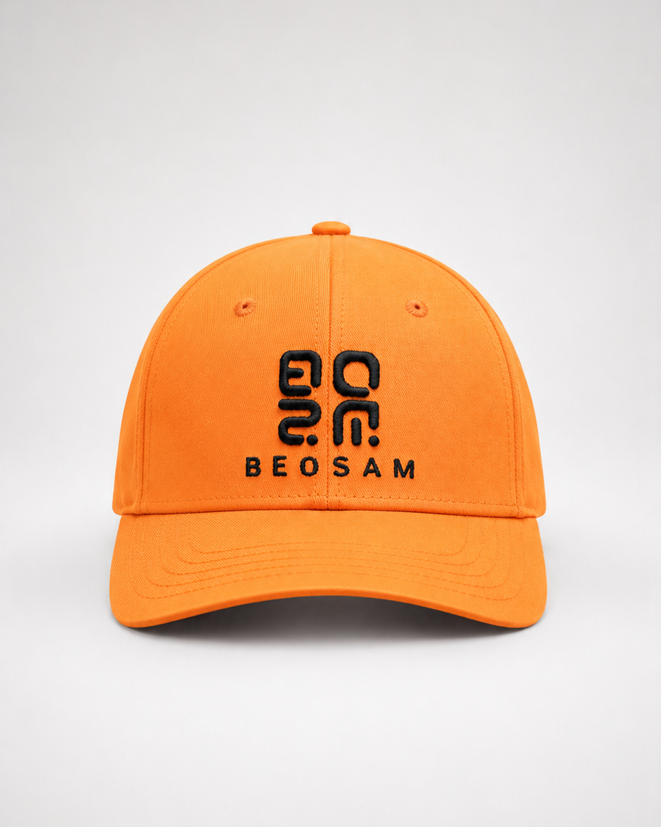 BeOsam Cosmic Orange Cap