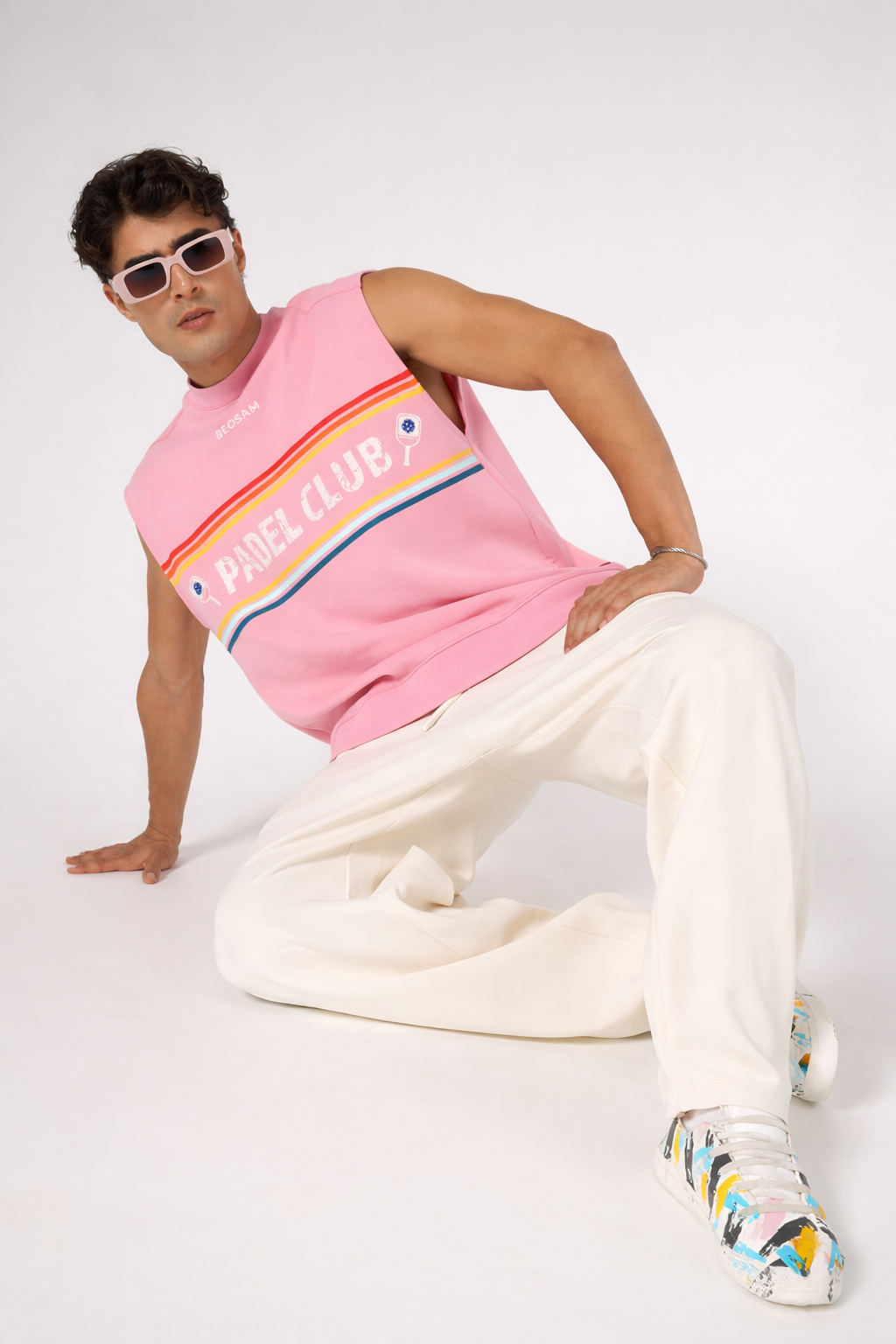 Padel Club '10' Tank – Candy Pink