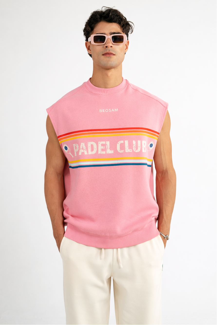 Padel Club '10' Tank – Candy Pink