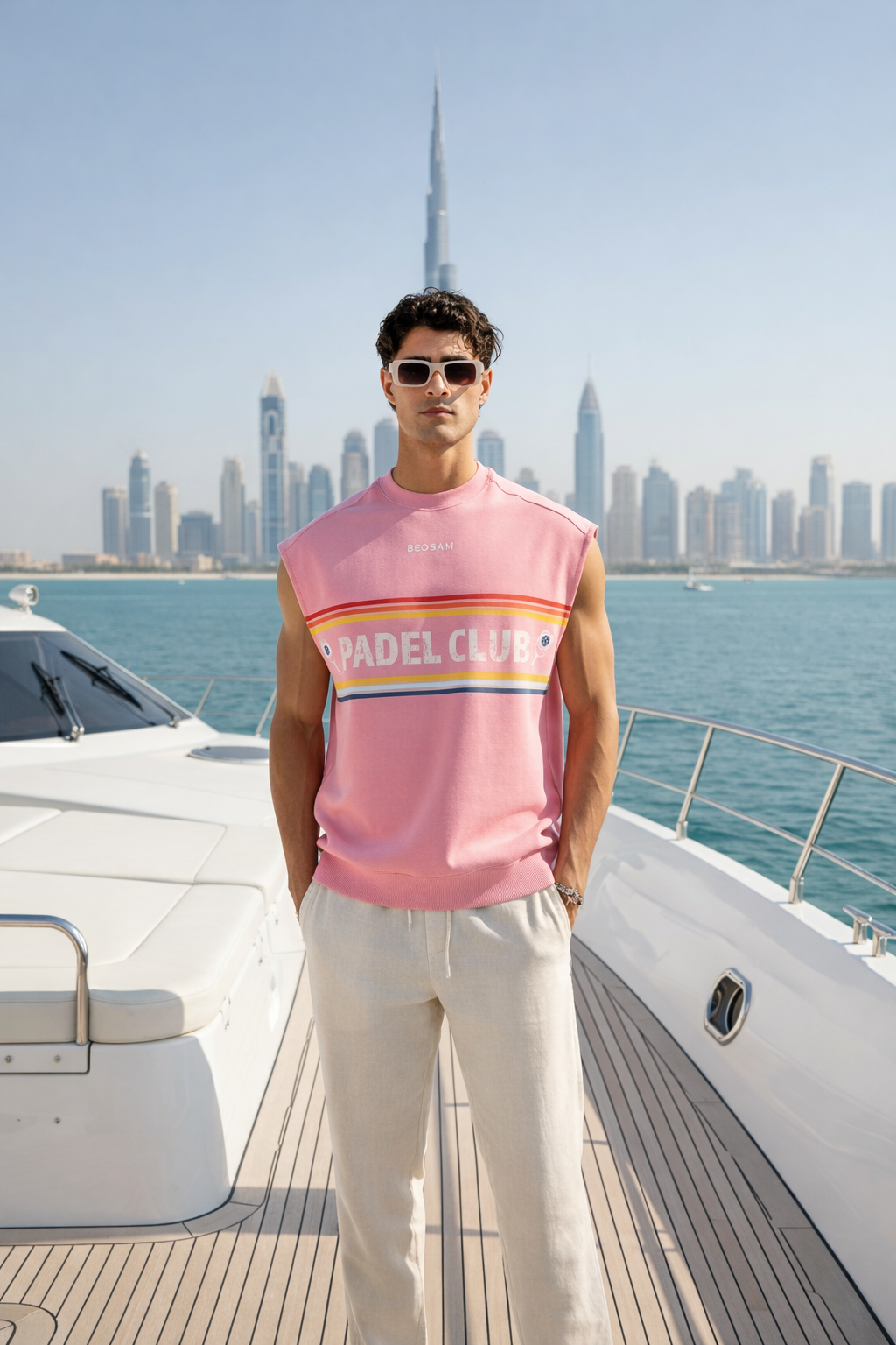 Padel Club '10' Tank – Candy Pink