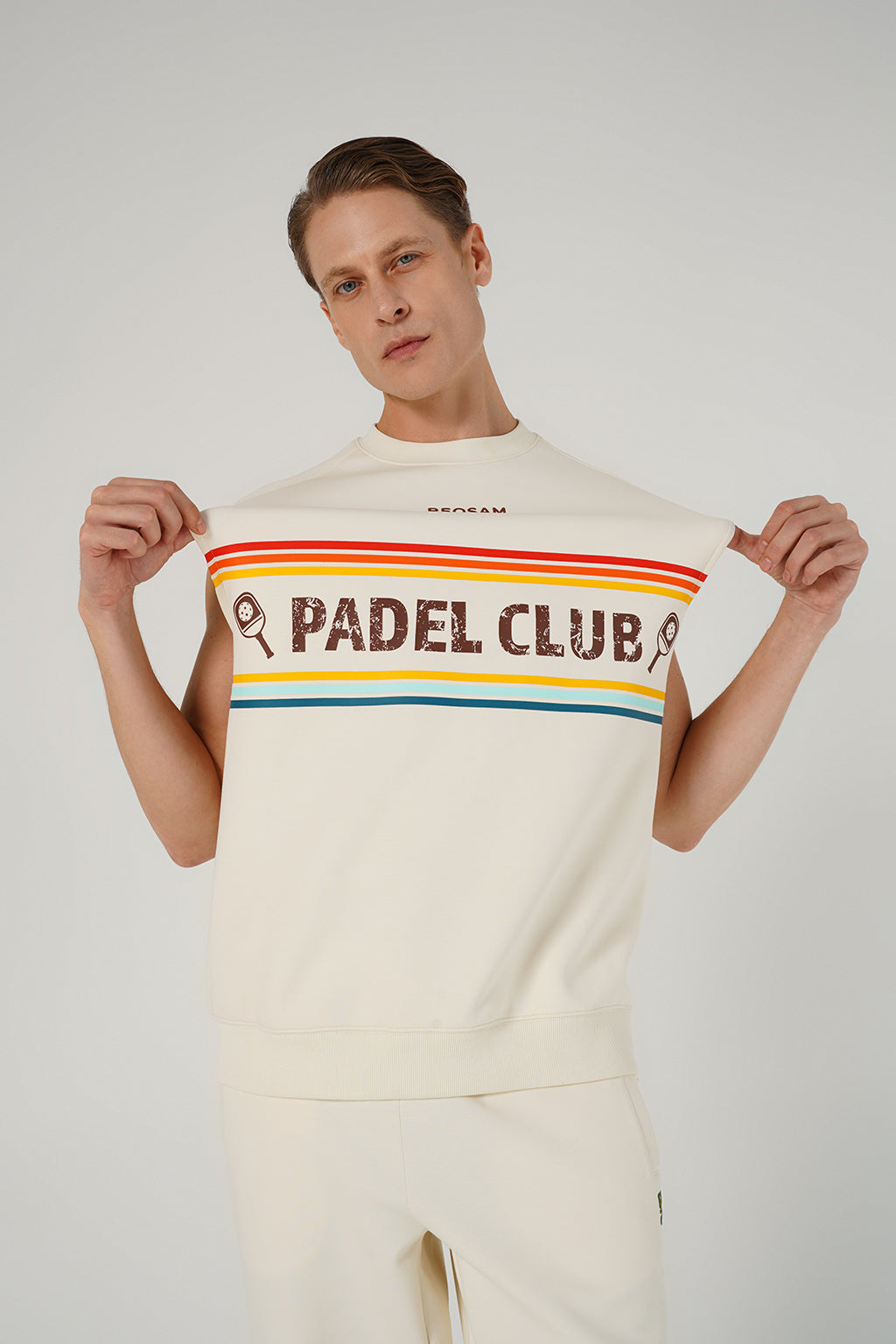 Padel Club '10' Tank – Sandstorm Beige