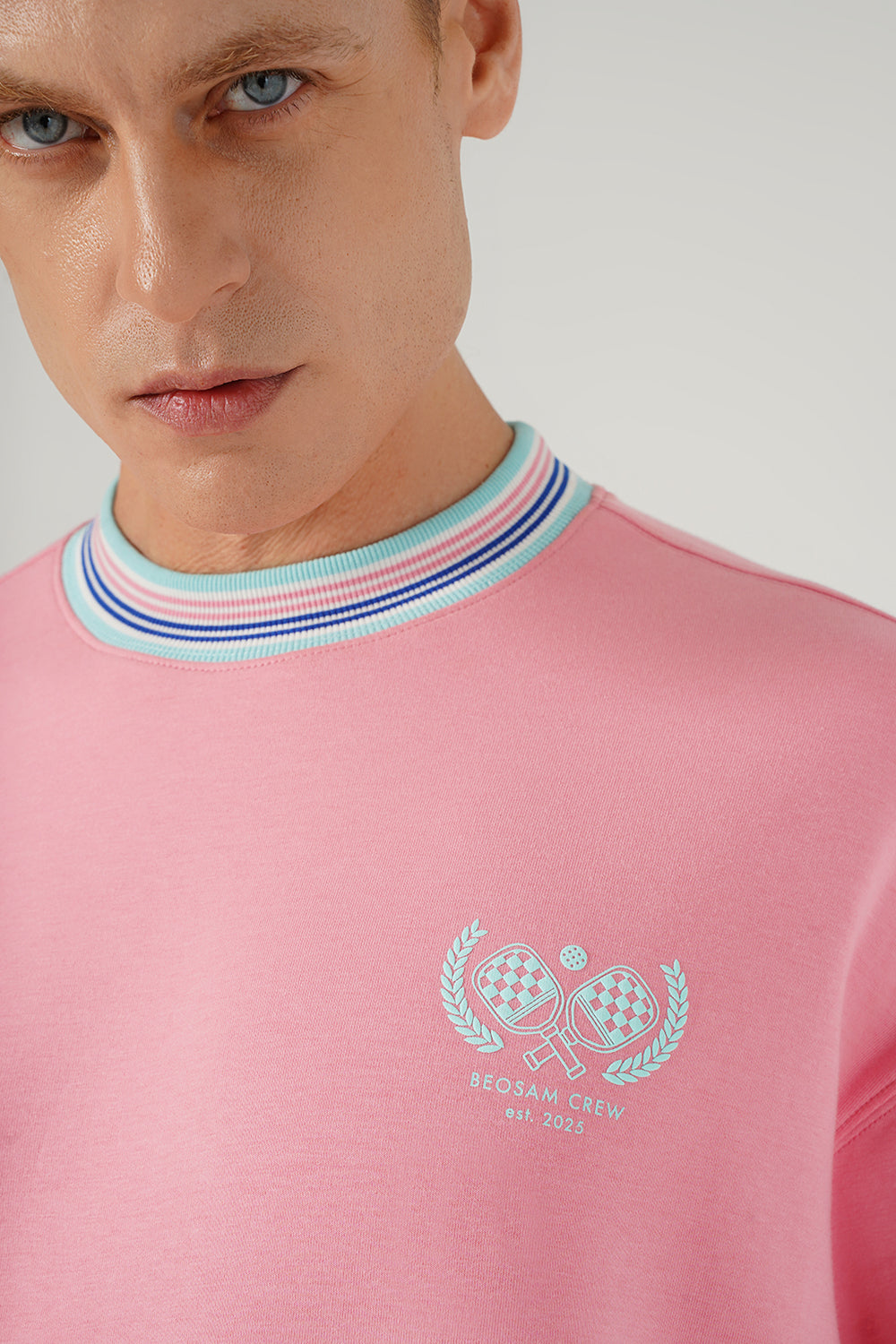 Day One Crew Tee – Candy Pink