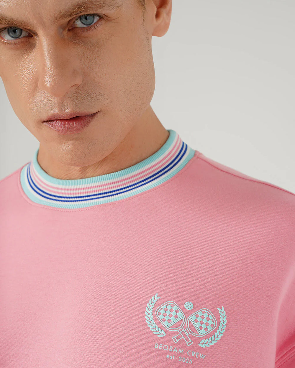 Day One Crew Tee – Candy Pink