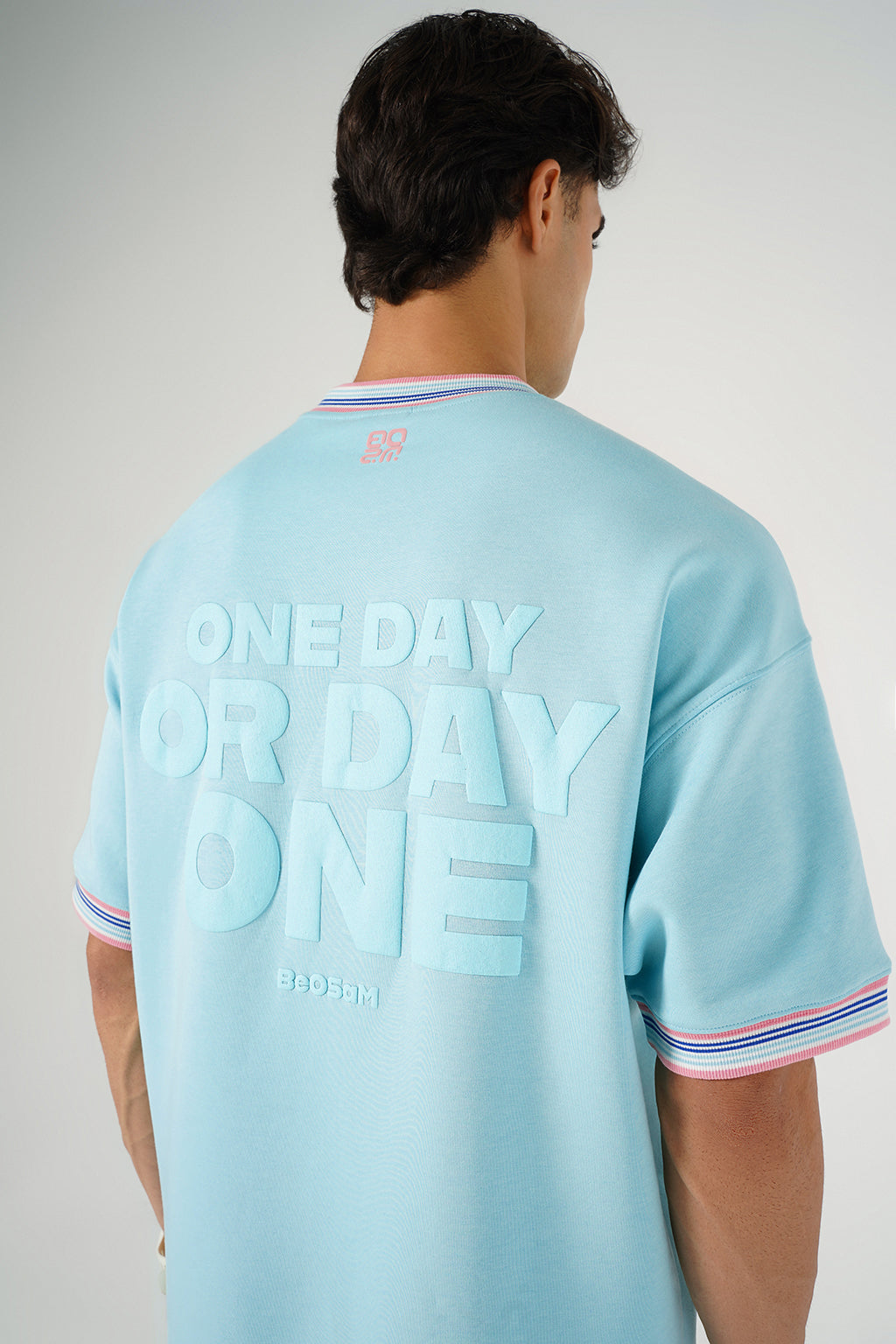 Day One Tee – Mint Coral