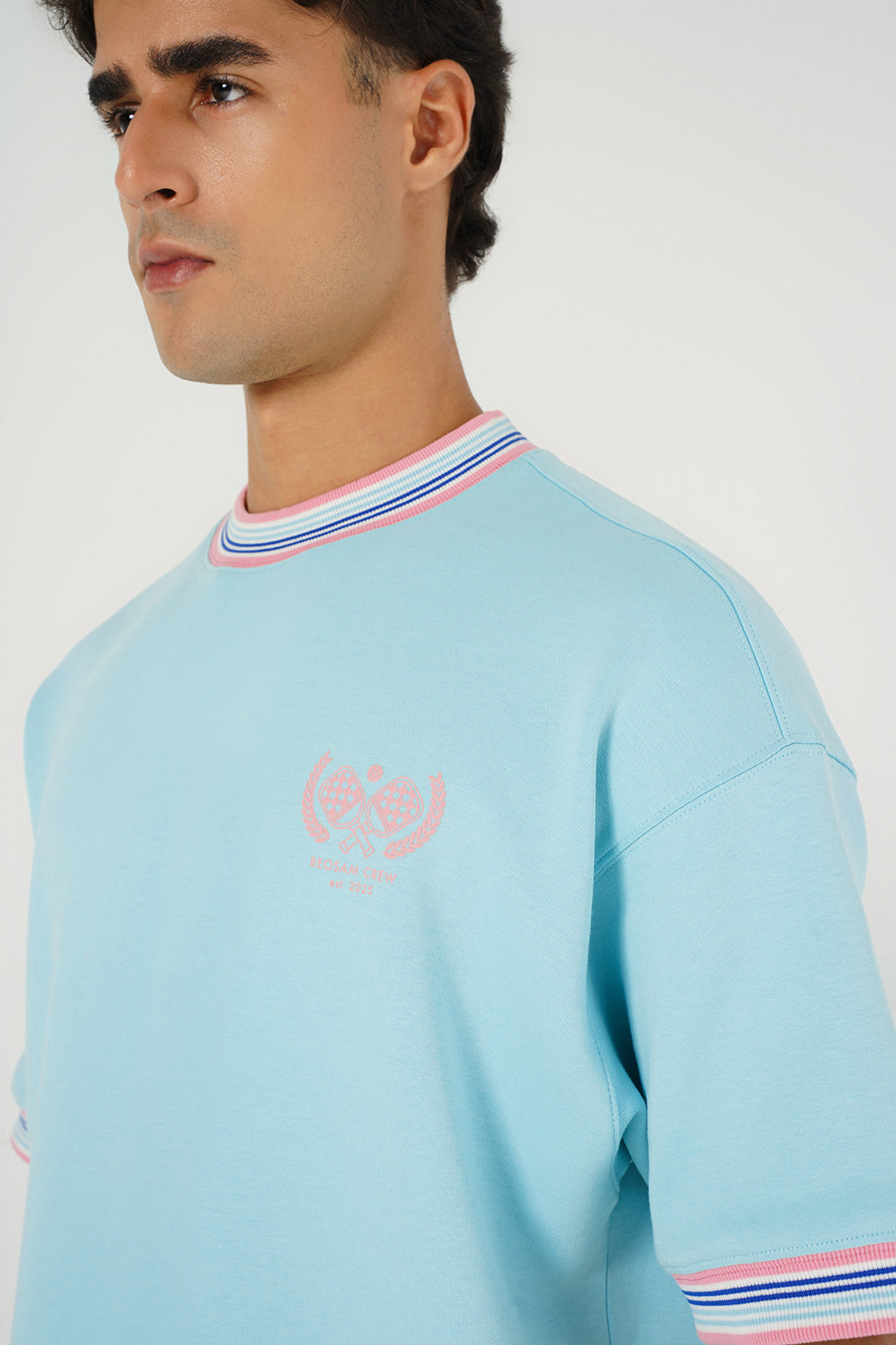 Day One Tee – Mint Coral