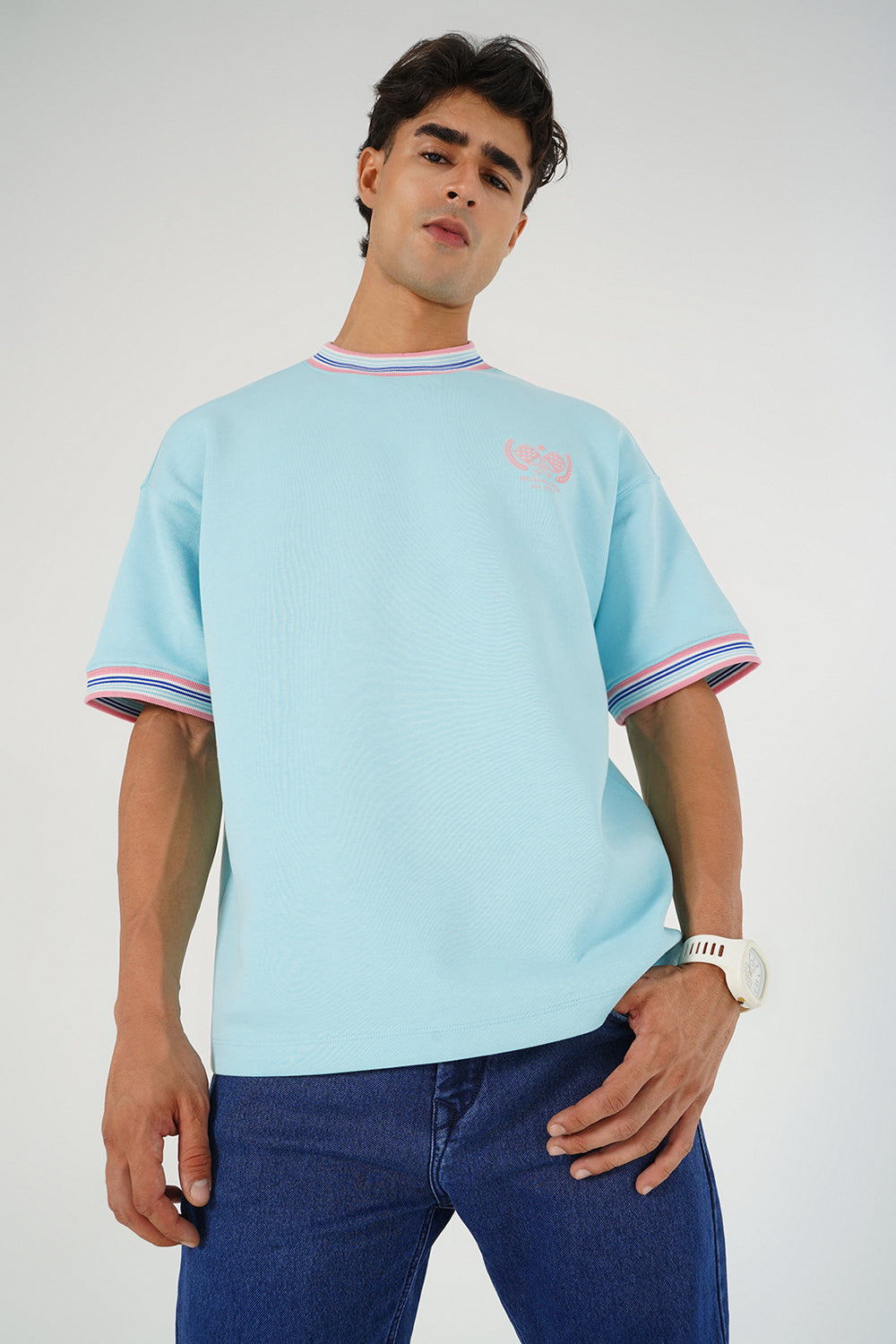 Day One Tee – Mint Coral
