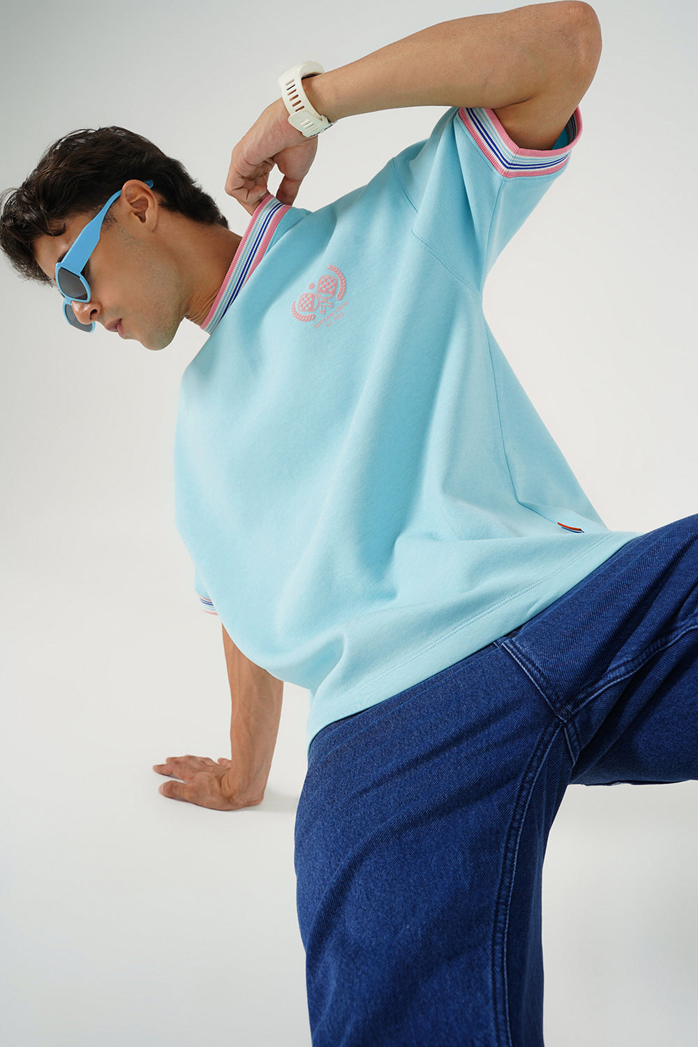 Day One Tee – Mint Coral