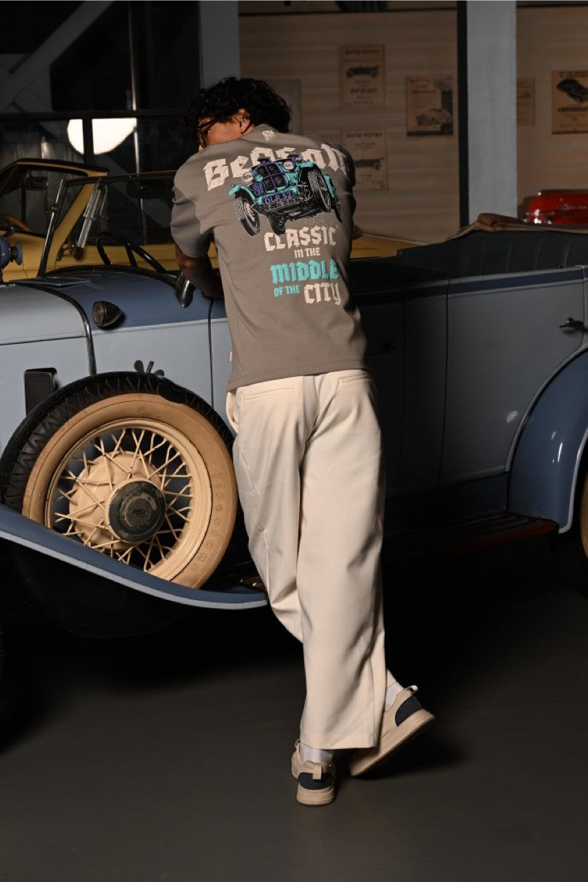 Modern Vintage Tee – Ash Grey