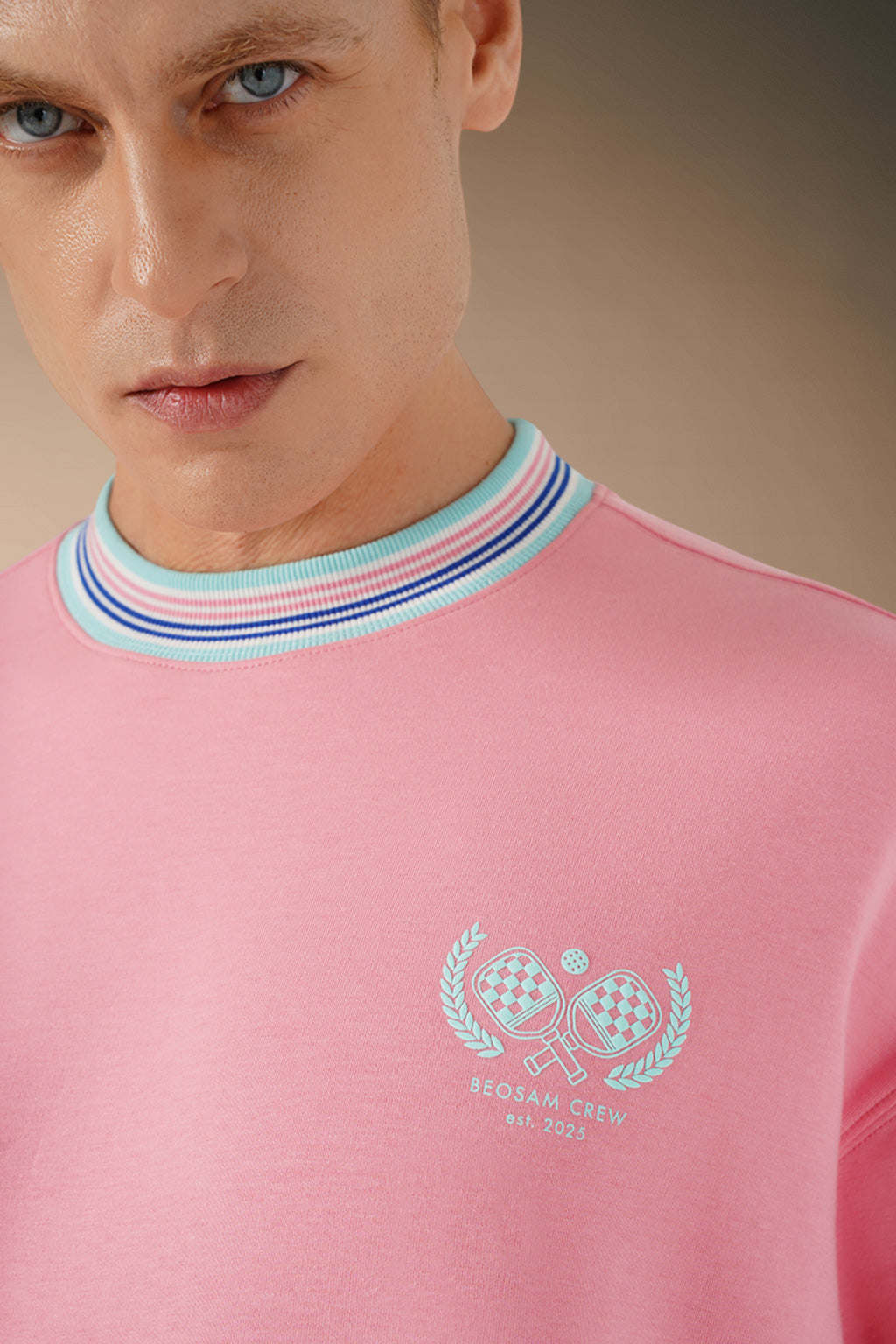 Day One Crew Tee – Candy Pink
