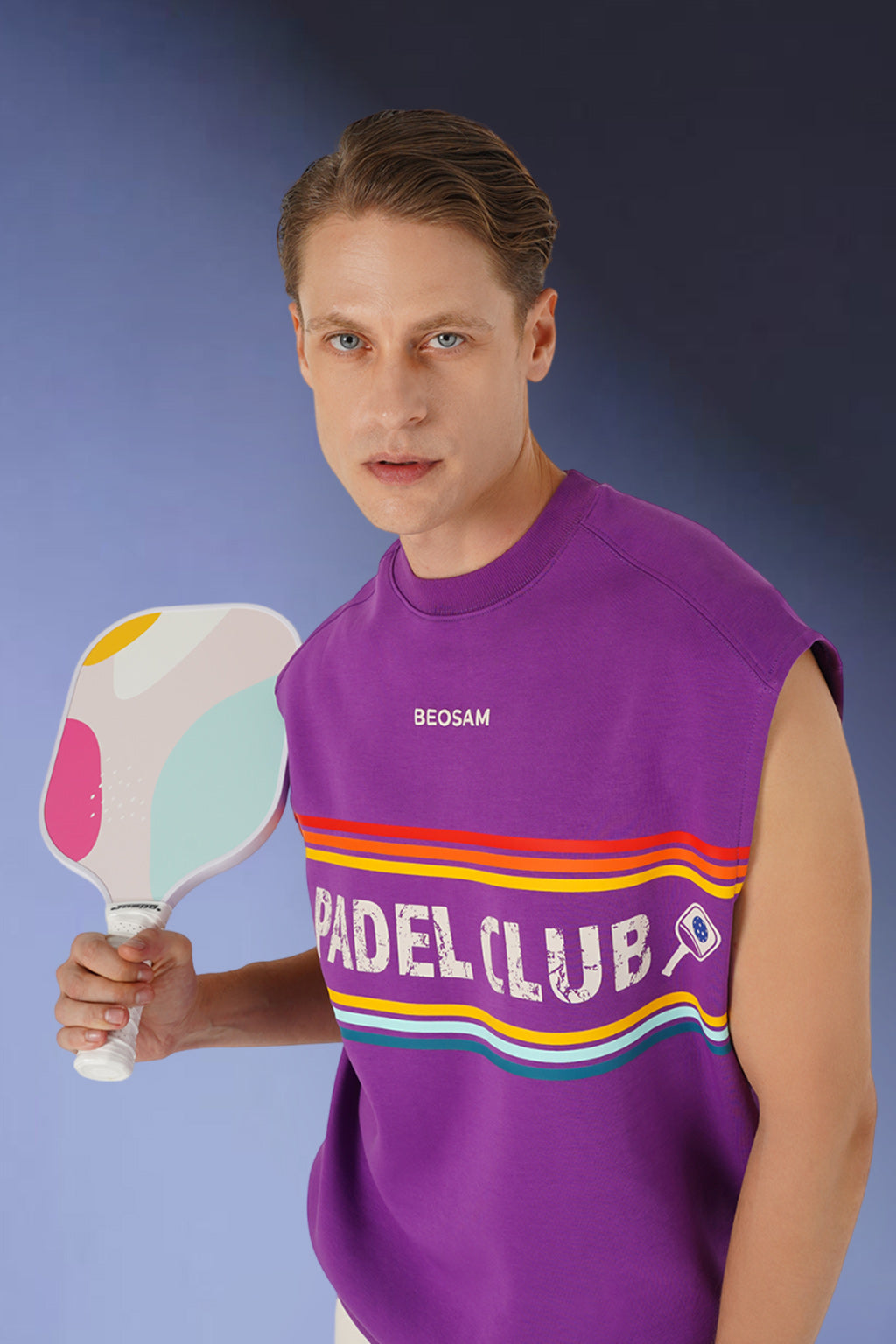 Padel Club '10' Tank – Royal Plum