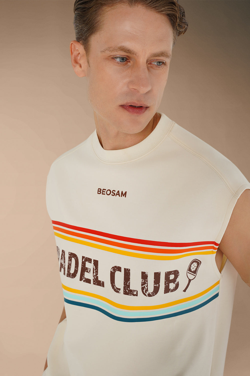 Padel Club '10' Tank – Sandstorm Beige