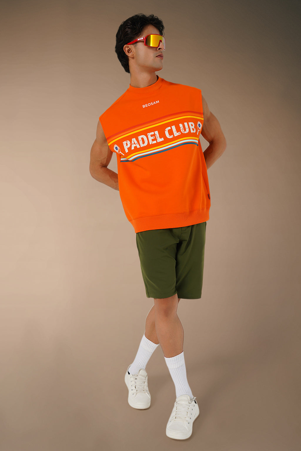 Padel Club '10' Tank – Cosmic Orange