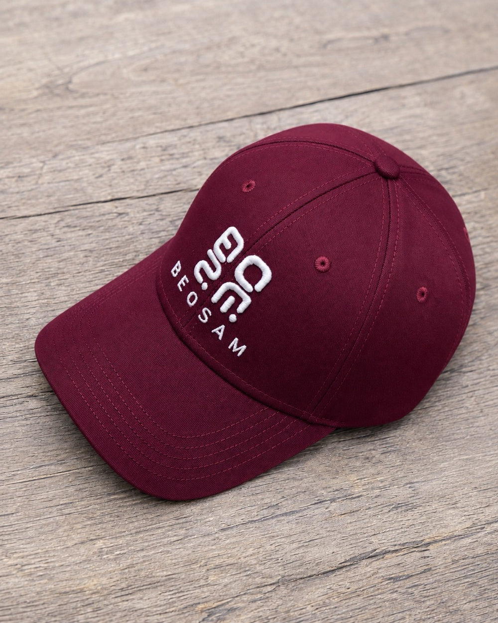 BeOsam Burgundy Royale Cap
