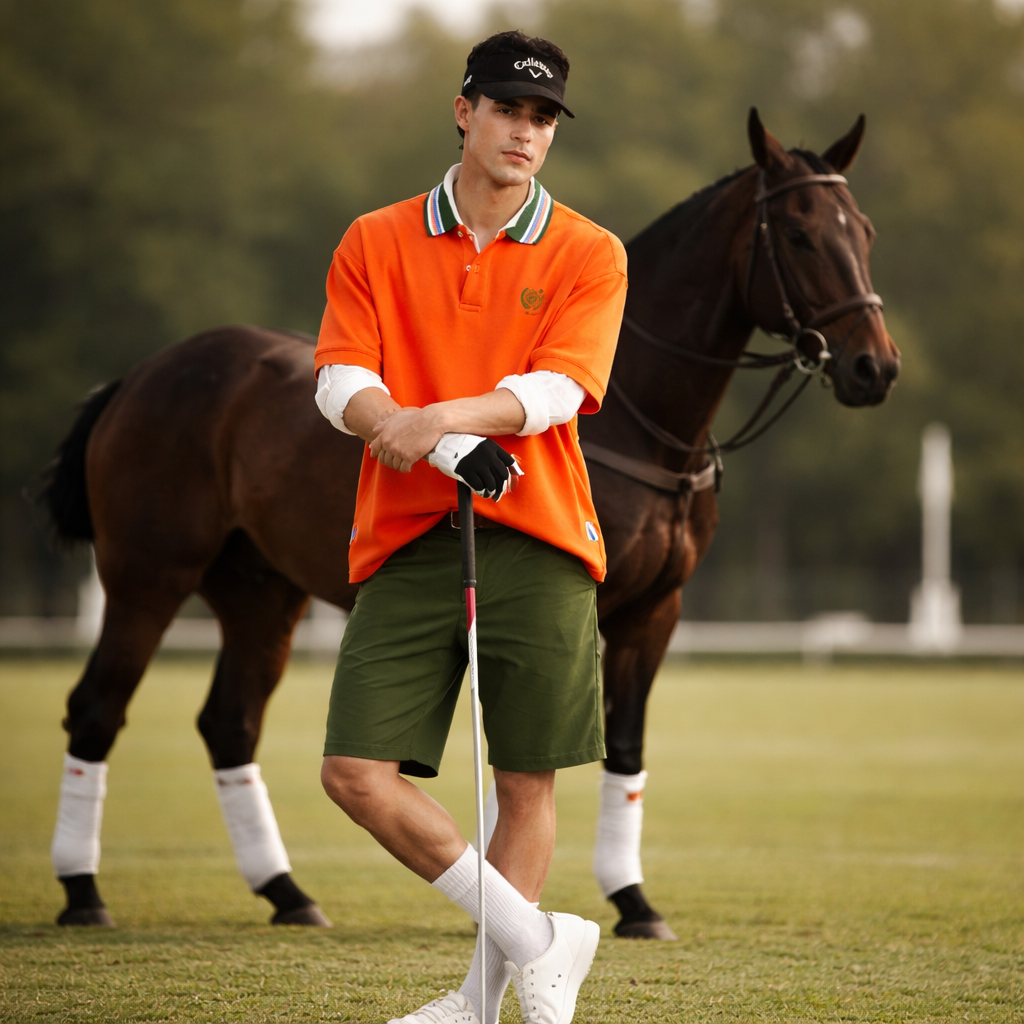 Day One Polo –  Cosmic Orange