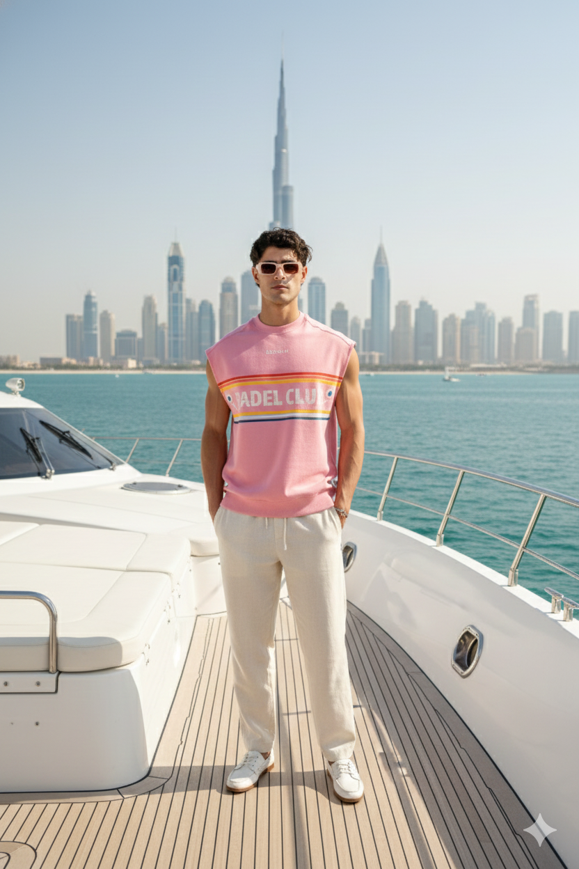 Padel Club '10' Tank – Candy Pink