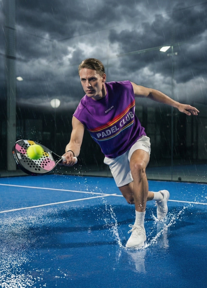 Padel Club '10' Tank – Royal Plum