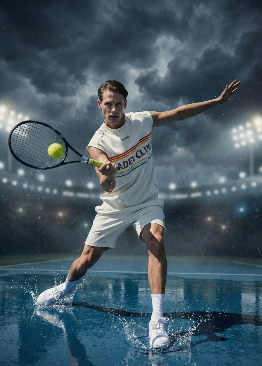 Padel Club '10' Tank – Sandstorm Beige