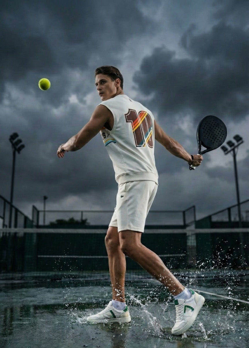 Padel Club '10' Tank – Sandstorm Beige