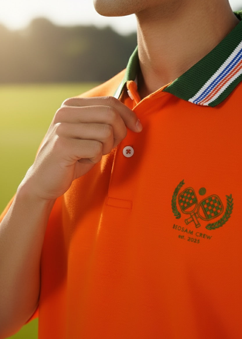 Day One Polo –  Cosmic Orange